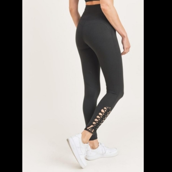 La SENZA Pants - La Senza Leggings with Side Lace Tie Details